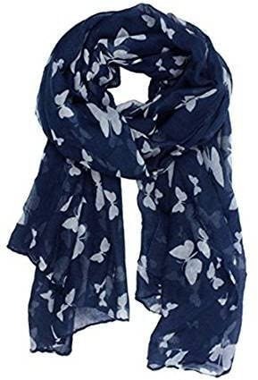 Butterfly Print Scarf, Wrap, Sarong, shawls Ladies Women Girls Celebrity Style Christmas Gift