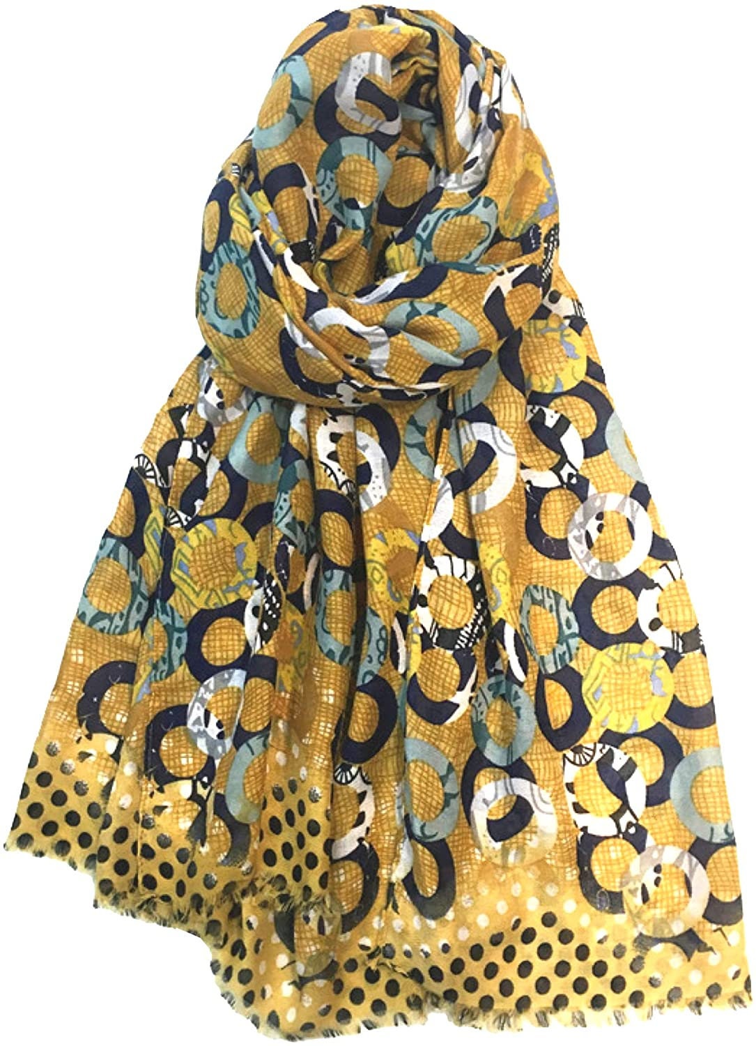 Winter Scarfs for Women Ladies Shawl Wrap Stole - Black Navy Blue Mustard Coffee Brown Maroon by World of Shawls