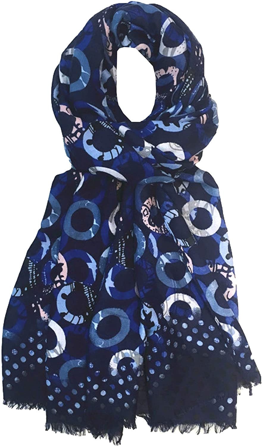 Winter Scarfs for Women Ladies Shawl Wrap Stole - Black Navy Blue Mustard Coffee Brown Maroon by World of Shawls