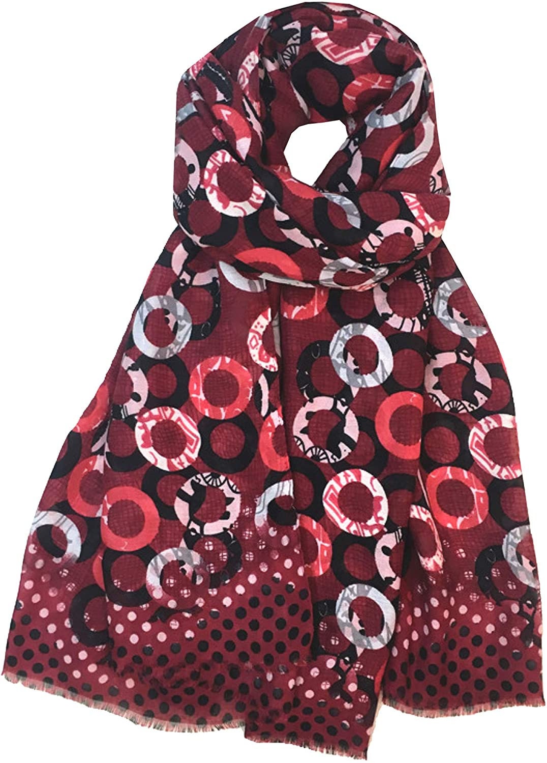 Winter Scarfs for Women Ladies Shawl Wrap Stole - Black Navy Blue Mustard Coffee Brown Maroon by World of Shawls