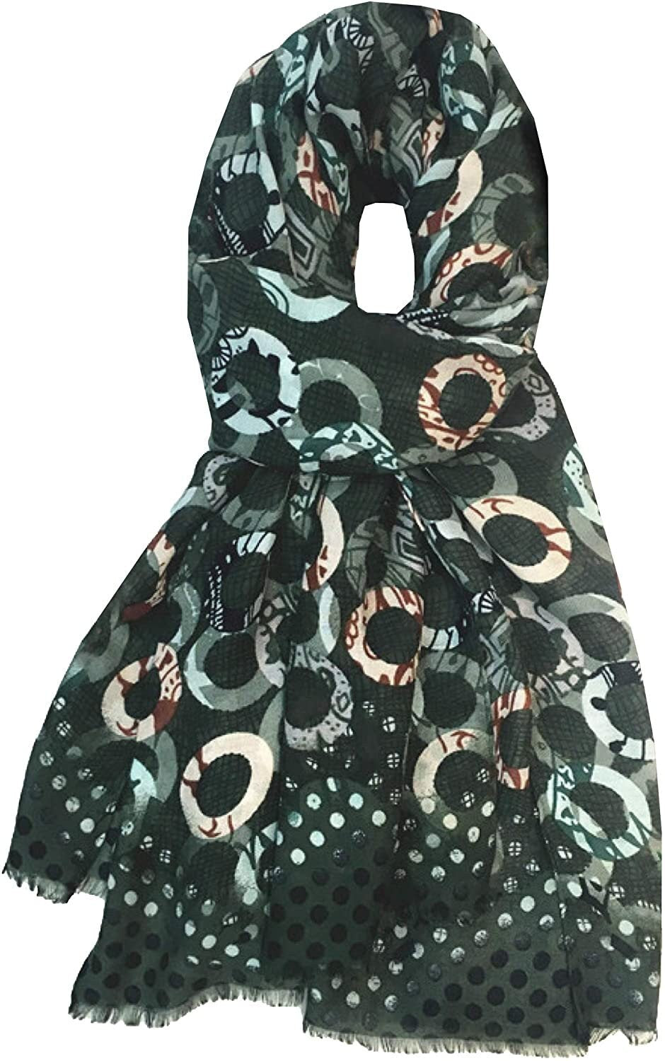 Winter Scarfs for Women Ladies Shawl Wrap Stole - Black Navy Blue Mustard Coffee Brown Maroon by World of Shawls