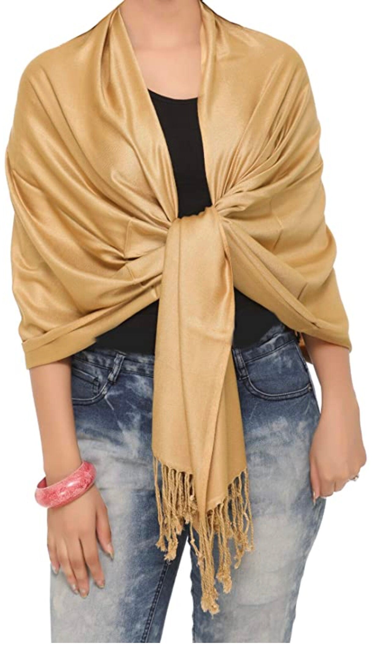 Pashmina Shawl Wrap for Women and Men, Large Soft Scarves Wedding Shawl Accessories and Bridal