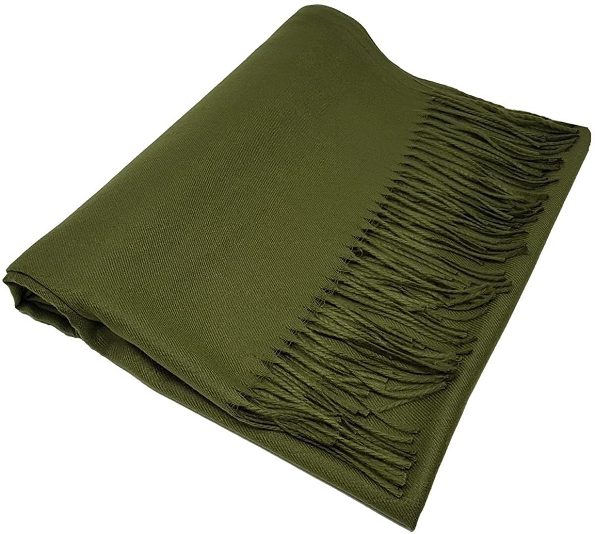 World of Shawls Winter Cashmere Feel Scarf Wrap Blanket Shawl Warm Soft Cozy