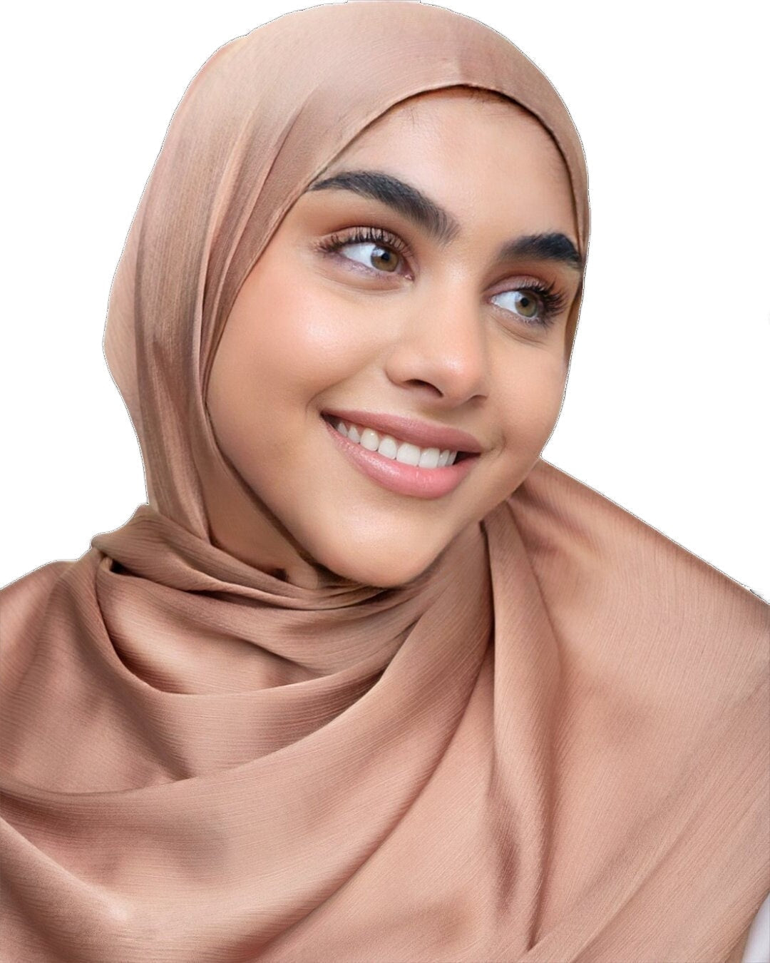 Sumptuously Soft Luxury Premium Crinkle Soft Lush Silk Hijab Scarf Plain Wrap Stripe Satin Luxe