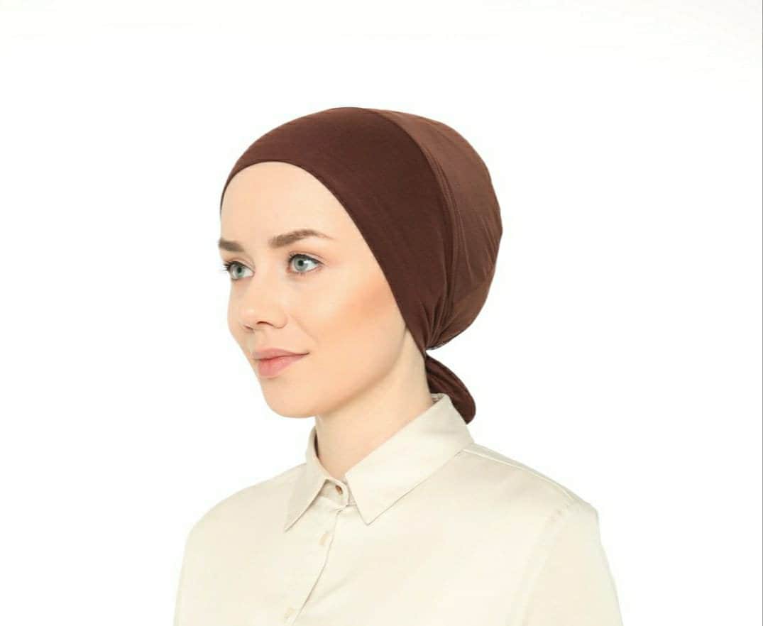 Climate Control Bonnet/Cap with Net Fabric and Tie Back
