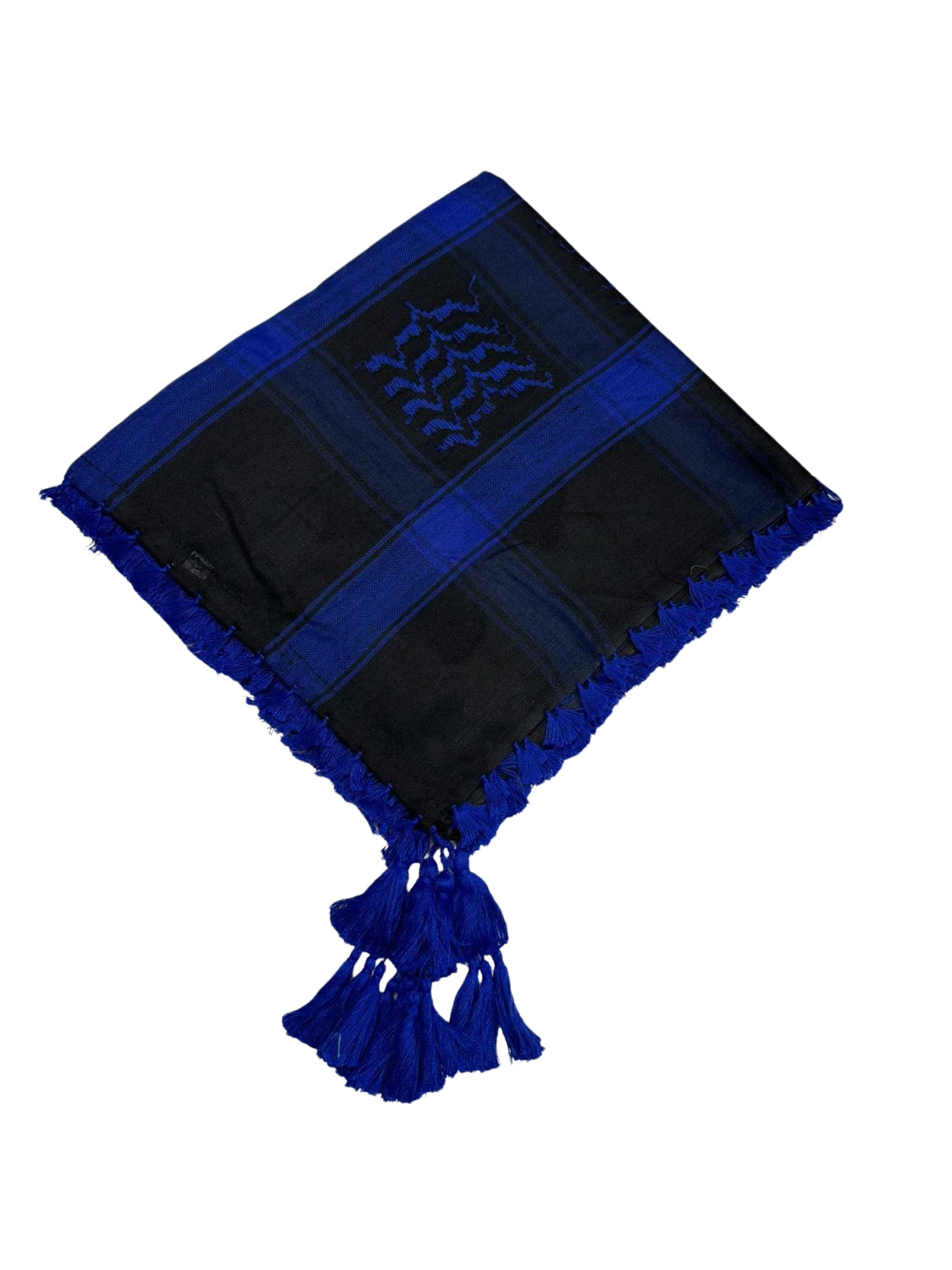 Scarf Military Shemagh Desert Palestinian Arafat Tactical Desert Keffiyeh Head Neck Cotton Arab Wrap with Tassel