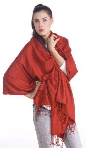 Premium Viscose Pashmina Shawl Stole Scarf Wrap Throw - Vibrant Colours