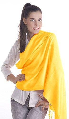 Premium Viscose Pashmina Shawl Stole Scarf Wrap Throw - Vibrant Colours