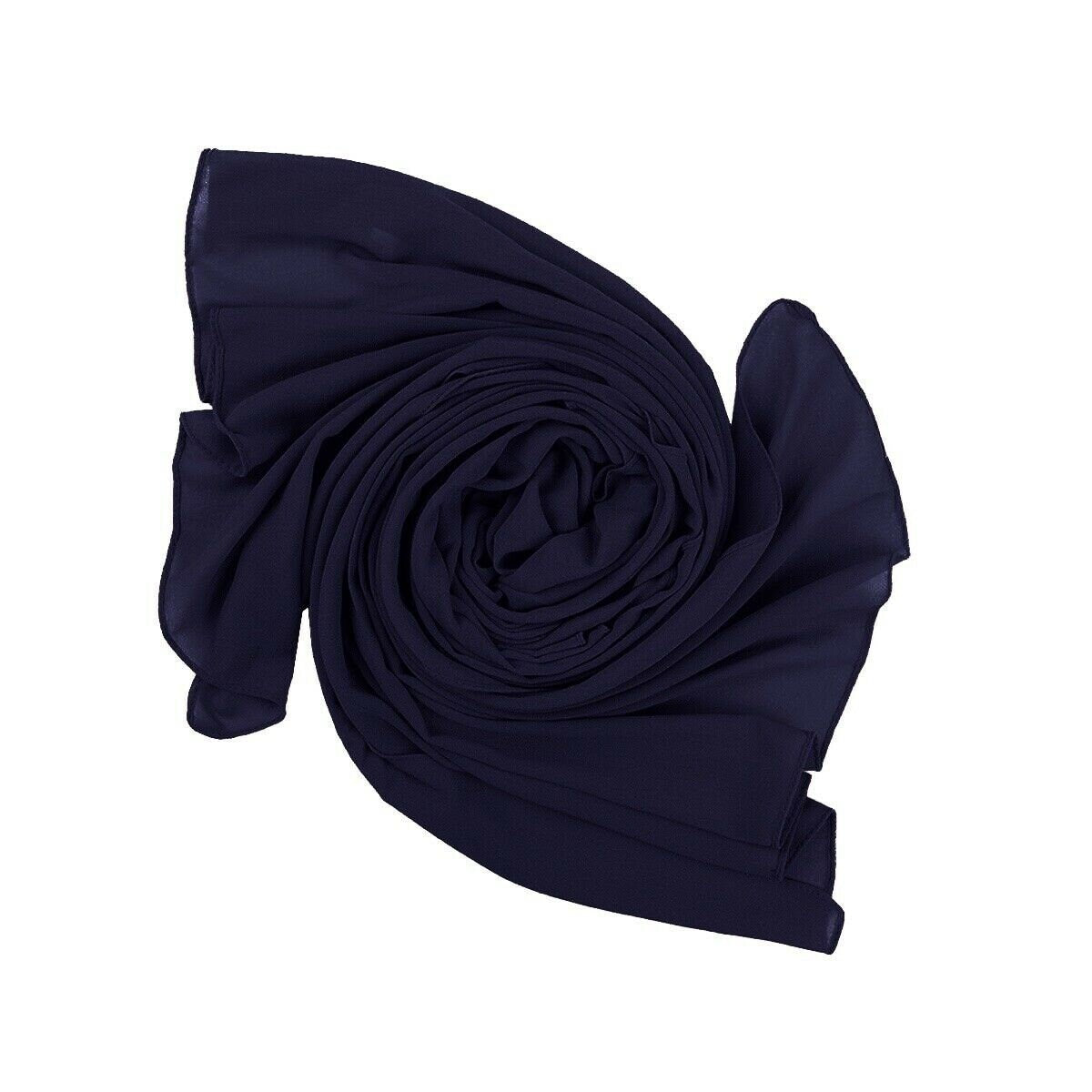 Chiffon Scarf Hijab Wraps Shawl Maxi Plain Premium Quality Size 85cm x 180cm
