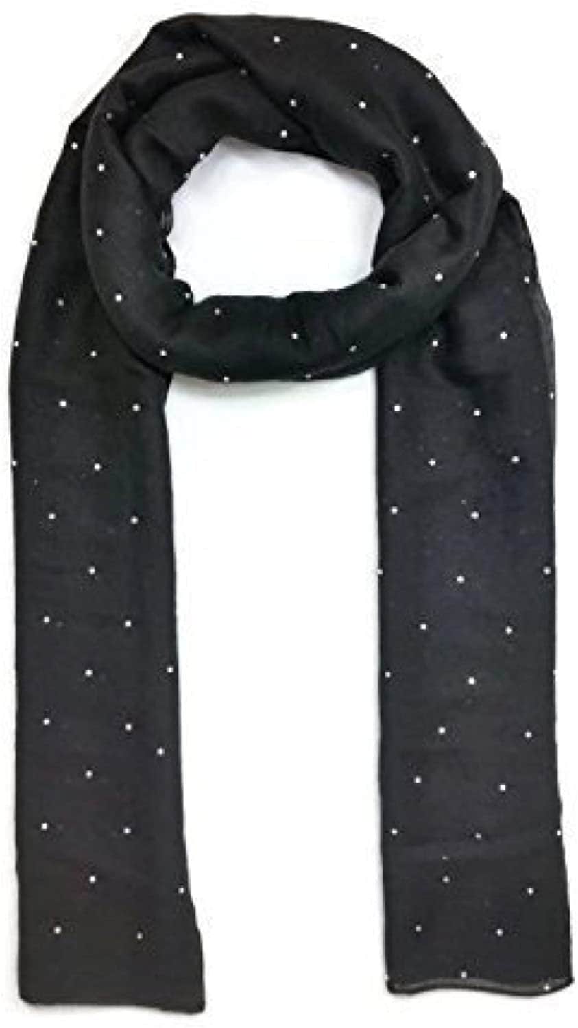 UK SELLER Beautiful Stone Studded Large Oversized Maxi Soft Shawl Scarf Hijab Sarong Wrap