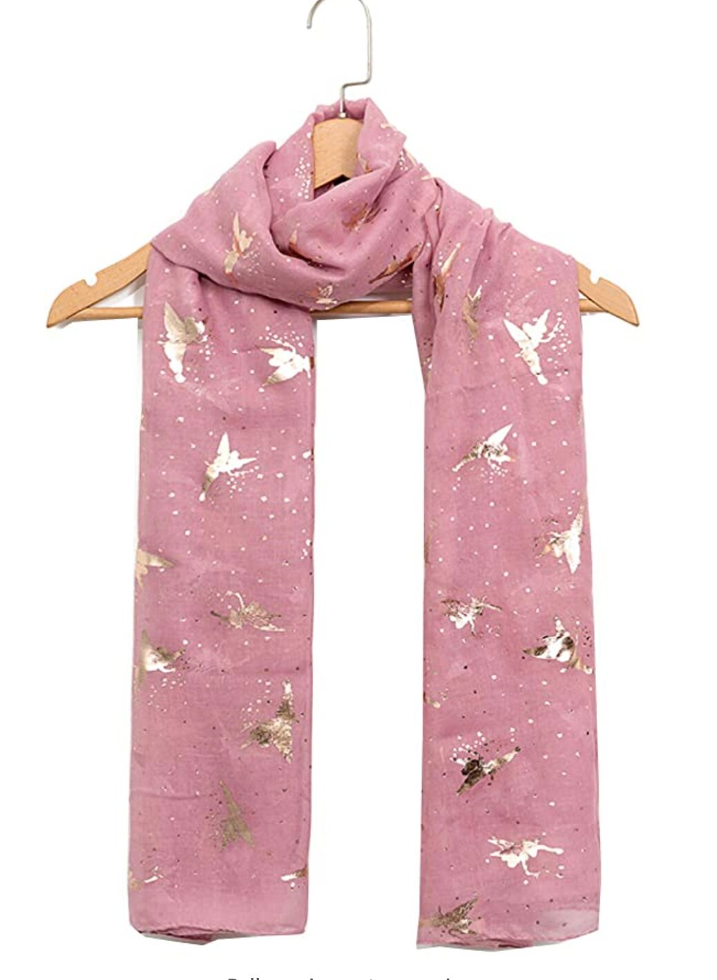 Celebrity Style Design Glitter Foil Fairy Scarf Wraps Shawl Soft Scarves Ideal Gift