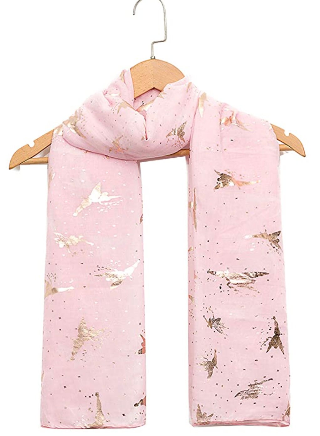 Celebrity Style Design Glitter Foil Fairy Scarf Wraps Shawl Soft Scarves Ideal Gift