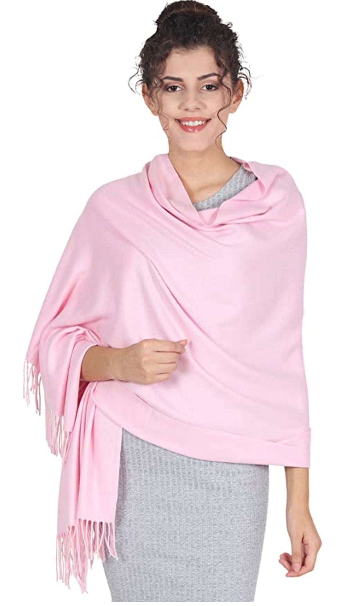 Winter Warmer!!! Luxury Women's Ultra Smooth Cashmere Feel Shawl Scarf Wrap Stole Blanket Pashmina Style Luxuriously Warm And Super Soft