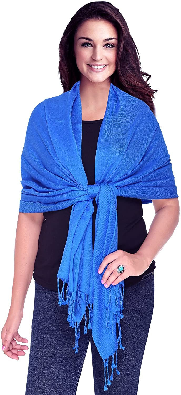 Luxurious Kashmiri 100% Fine Wool Pashmina Shawl Wrap Scarf