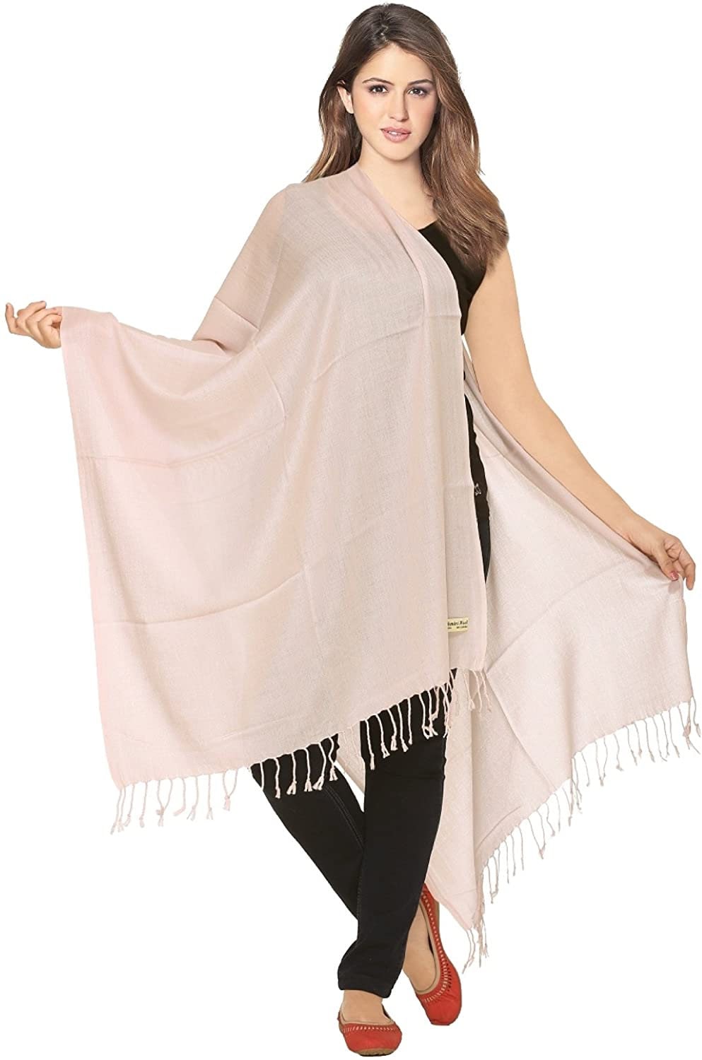 Luxurious Kashmiri 100% Fine Wool Pashmina Shawl Wrap Scarf
