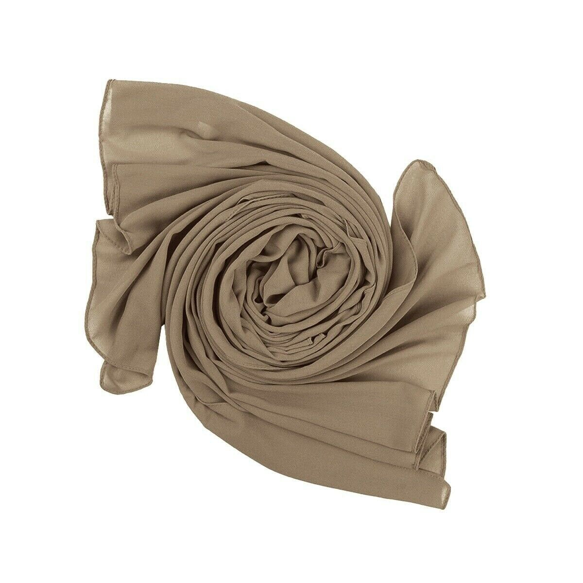 Chiffon Scarf Hijab Wraps Shawl Maxi Plain Premium Quality Size 85cm x 180cm