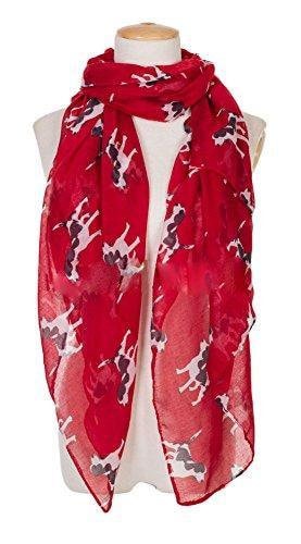 Ladies Spaniel Dog Puppy Print Large Shawl Wrap Scarf Pashmina Scarves