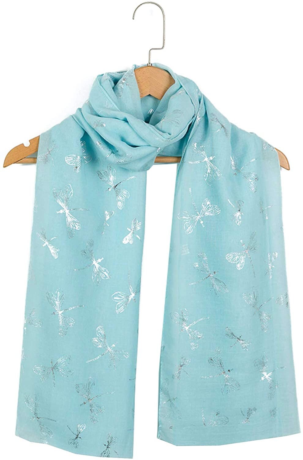 Glitter Dragonfly Large Scarf For Ladies Womens Shawl Scarf Wrap Soft Scarves
