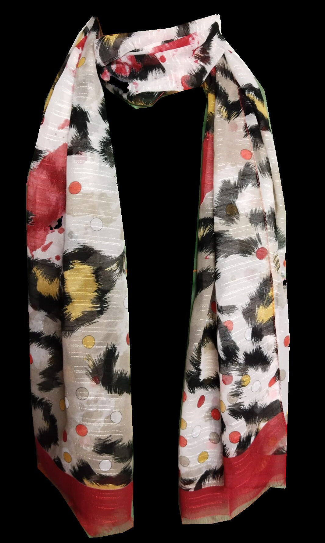 Ladies Women's Fashion New Floral Print Long Scarves Floral Neck Scarf Shawl Wrap