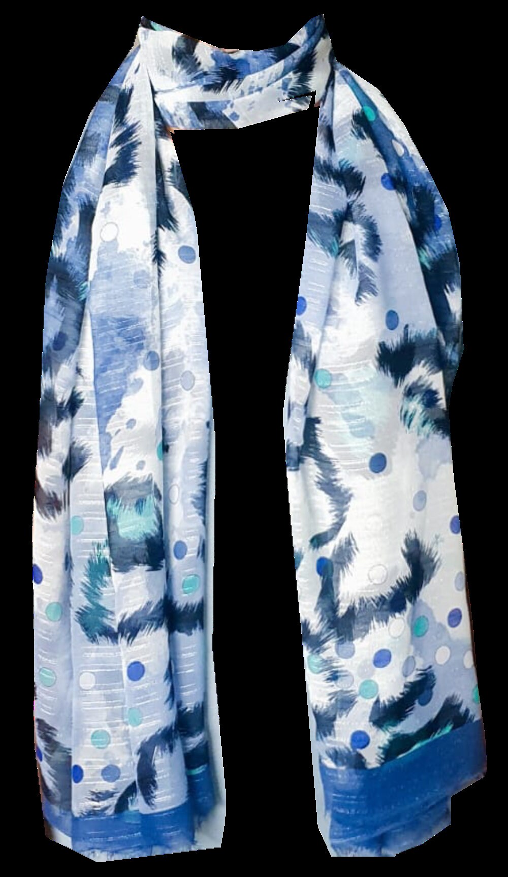 Ladies Women's Fashion New Floral Print Long Scarves Floral Neck Scarf Shawl Wrap