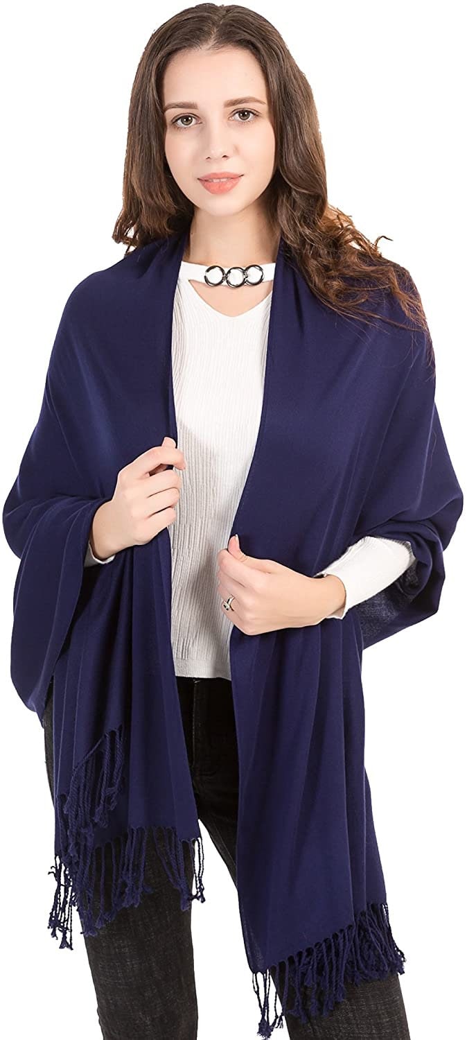 Ultra Smooth Cashmere Feel Soft Pashmina Style Wrap Scarf
