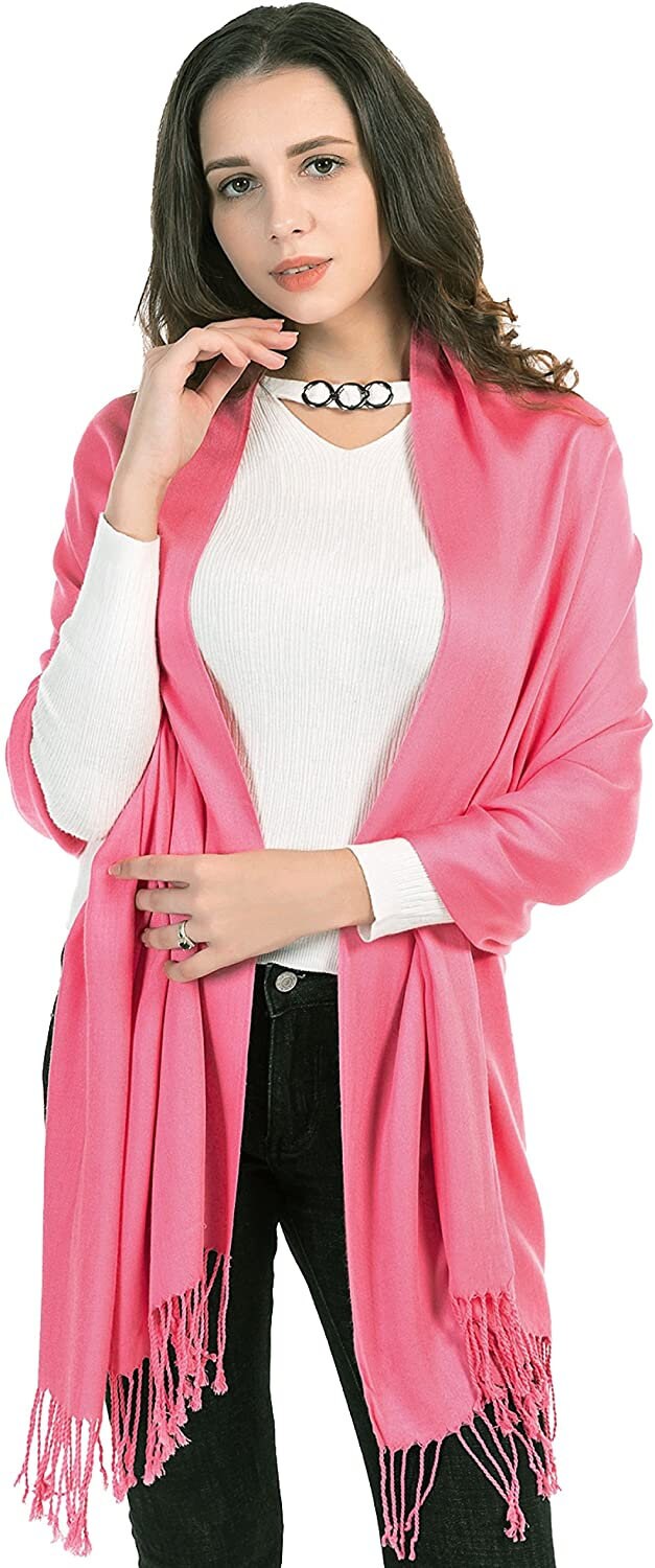 Ultra Smooth Cashmere Feel Soft Pashmina Style Wrap Scarf