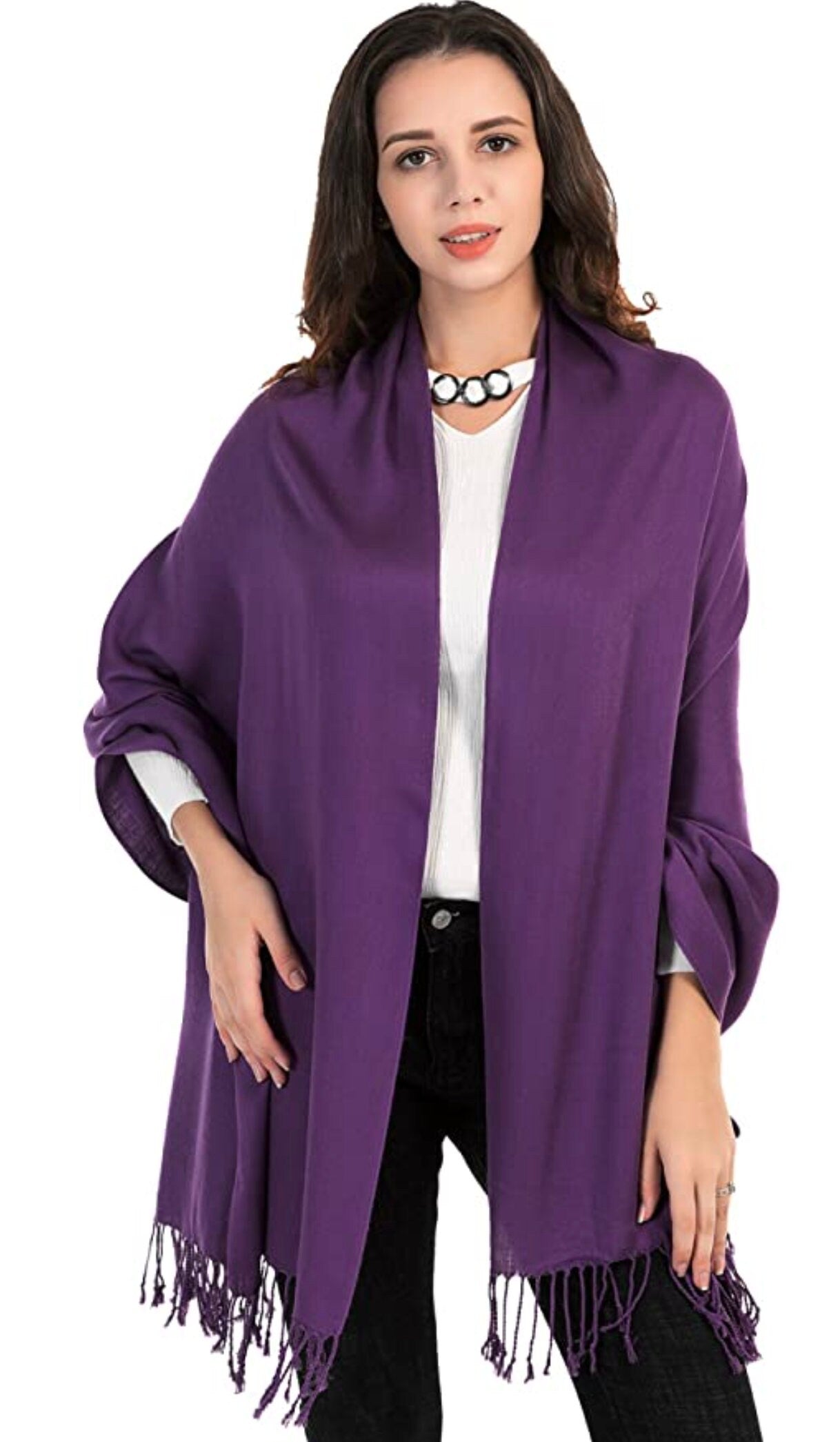 Ultra Smooth Cashmere Feel Soft Pashmina Style Wrap Scarf