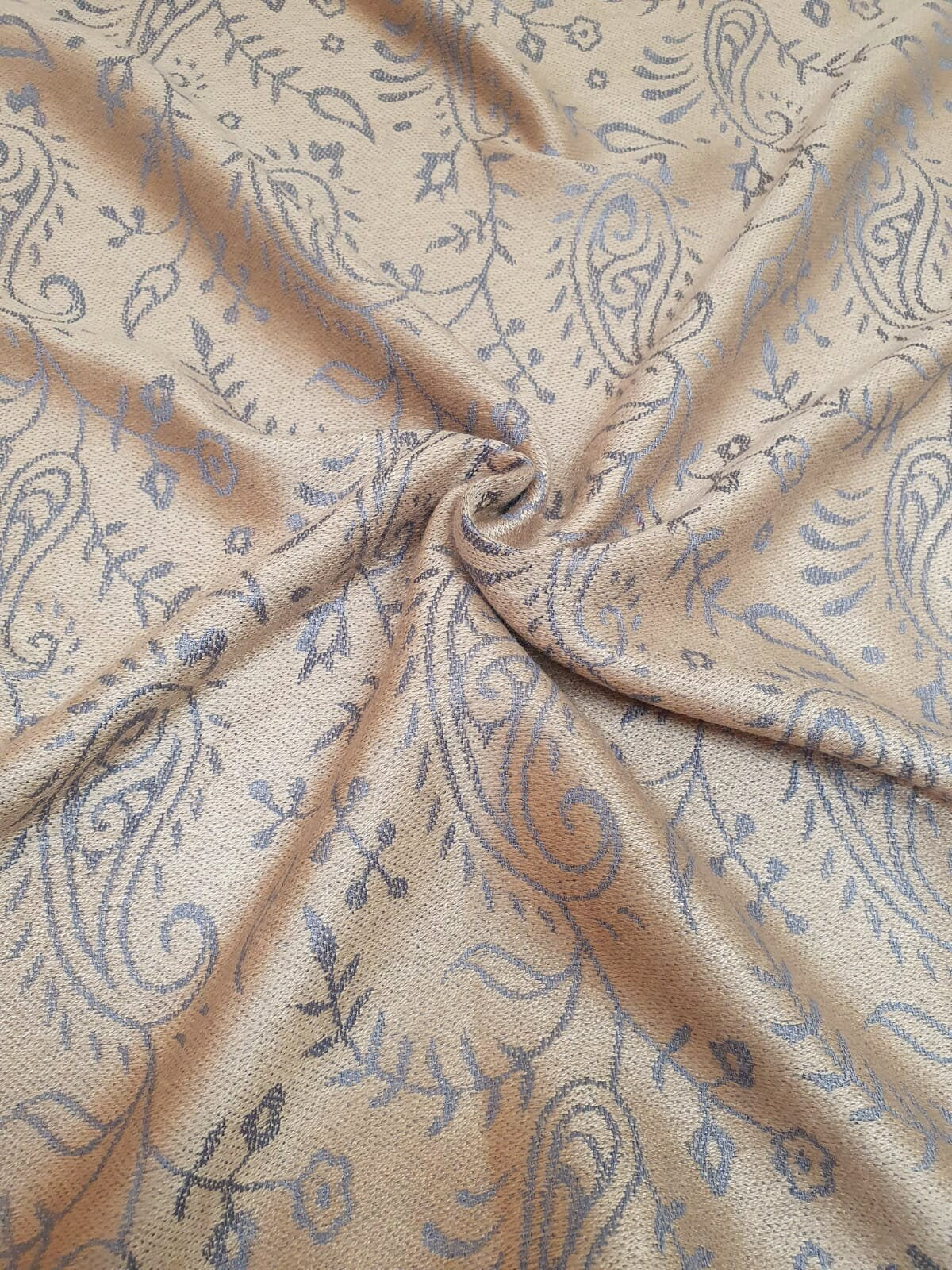 Regal Paisley Elegance Luxurious Pashmina Feel Shawl for Timeless Style & Cozy Warmth For Ladies