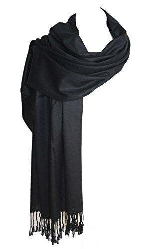 Womens Ladies Pashmina Scarf Shawl Bamboo Fiber