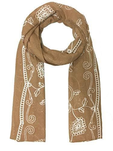 Seasonal Special Glitter Sparkle Stardust And Embroidered Scarf Scarves Hijab Maxi Wrap
